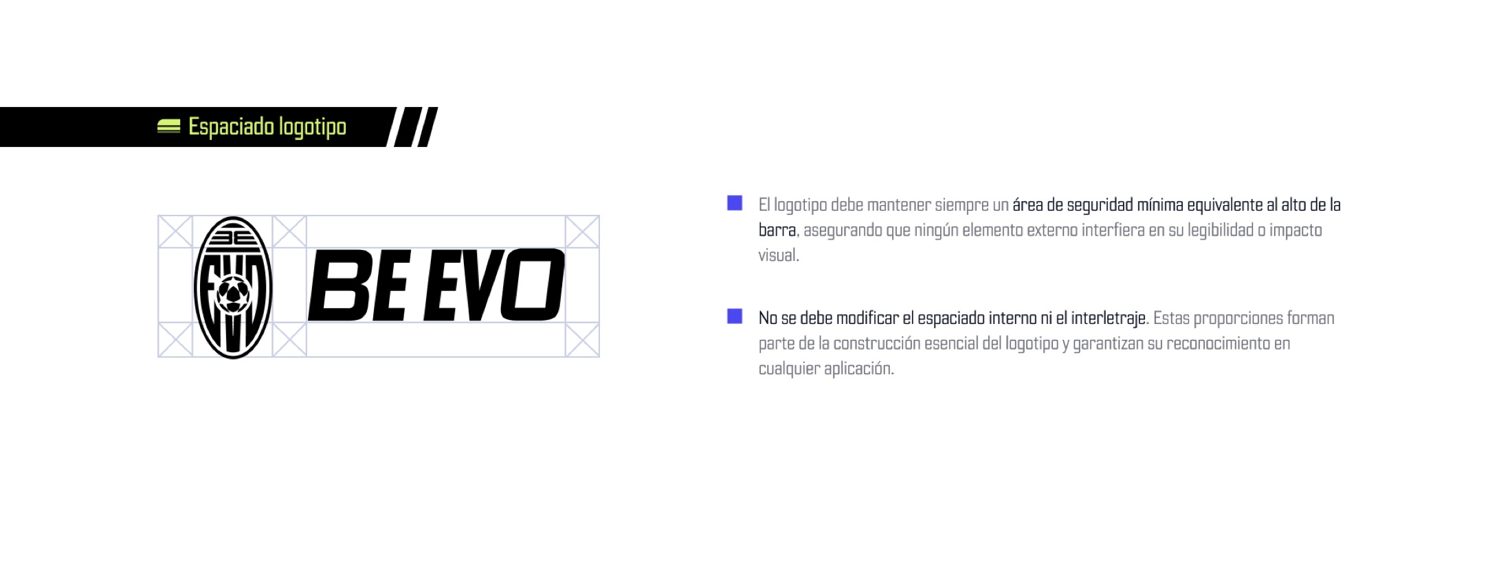 Lámina de construcción del logotipo del brandboard