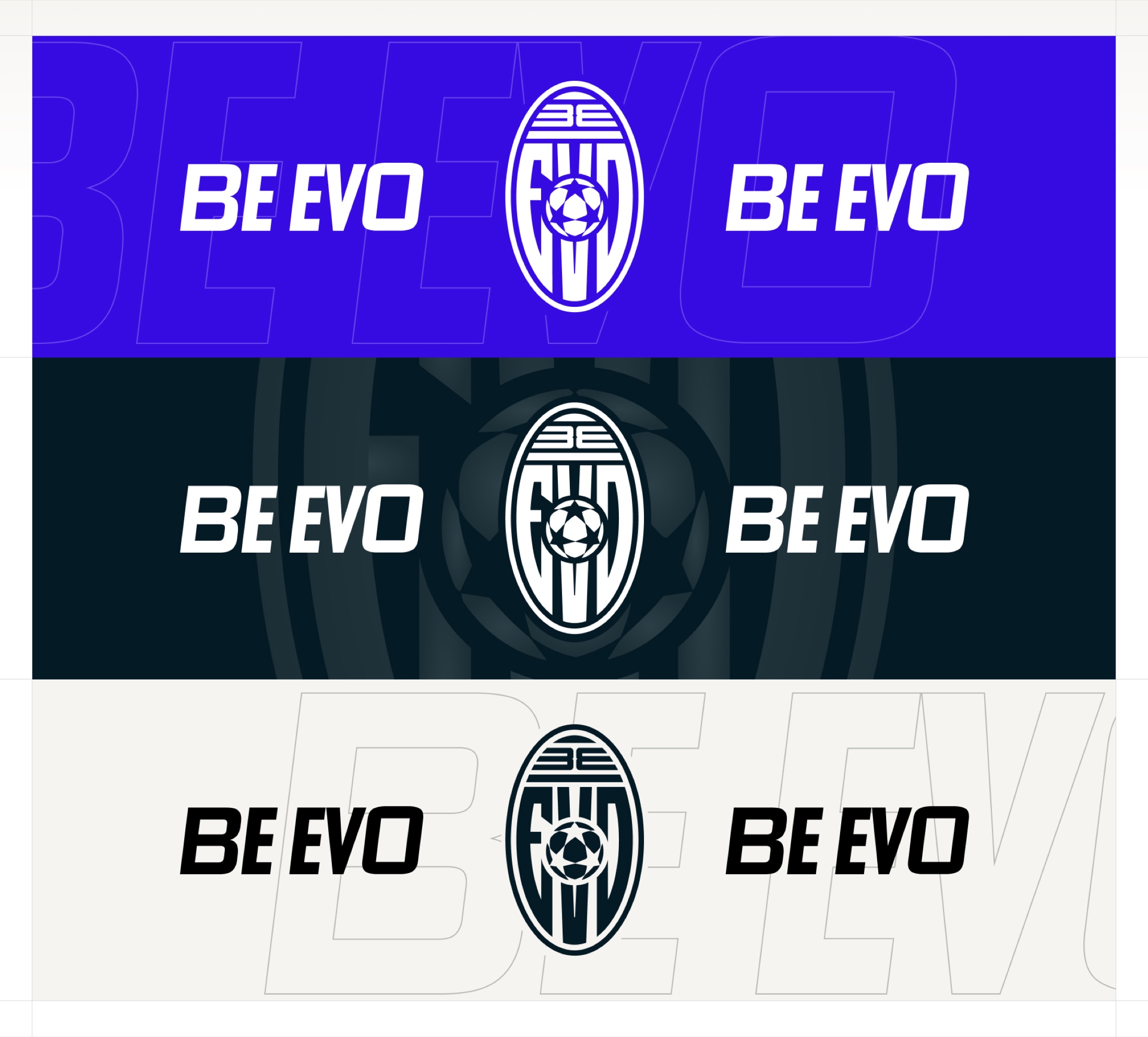 Lámina de marca del brandboard de BE EVO